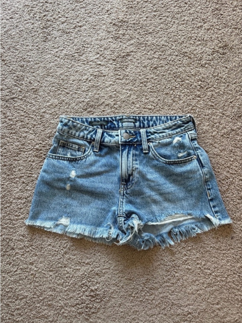 wild fable Light Blue Distressed Denim Cutoff Shorts